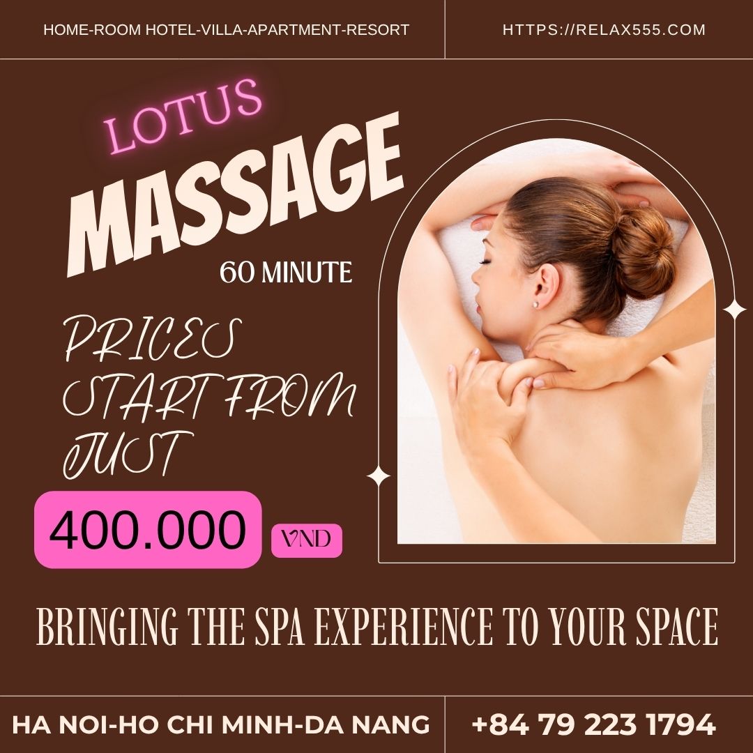 In-home massage pricing in Hanoi starts from 500,000 VND for 60 minutes; this rate includes travel costs, with no hidden additional fees.